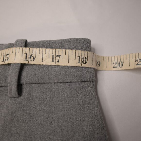 J Crew Womens 14 36x29 Gray Ruby Full-Length Pants Trousers Office High Rise - Picture 5 of 7